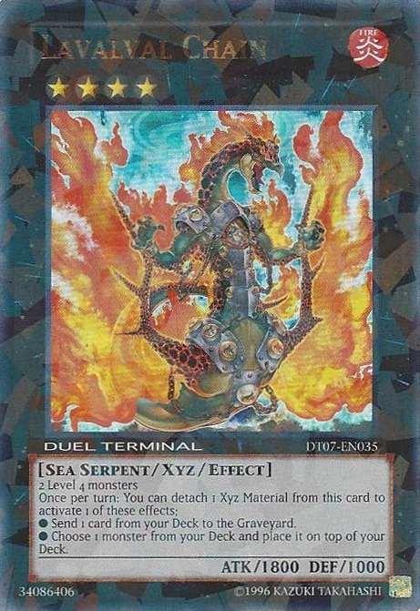 Lavalval Chain [DT07-EN035] Ultra Rare Yu-Gi-Oh!