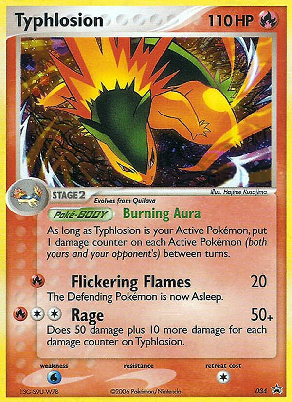 Typhlosion (034) [Nintendo: Black Star Promos] Pokémon