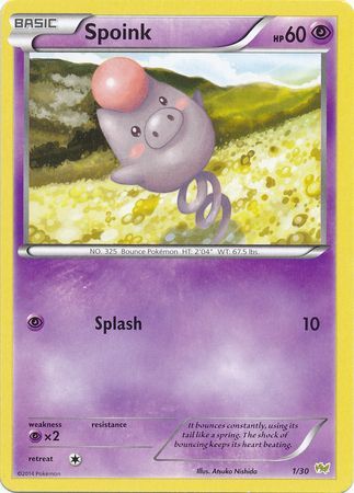 Spoink (1/30) [XY: Trainer Kit - Noivern] Pokémon