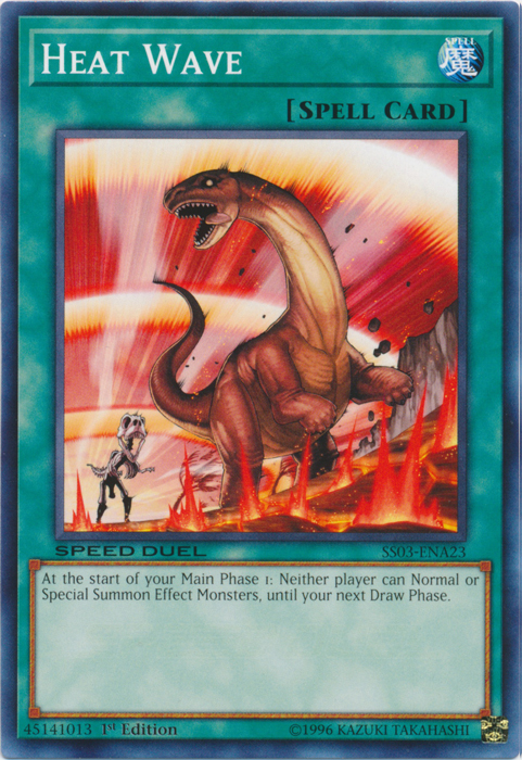 Heat Wave [SS03-ENA23] Common Yu-Gi-Oh!