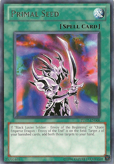 Primal Seed [TU07-EN008] Rare Yu-Gi-Oh!