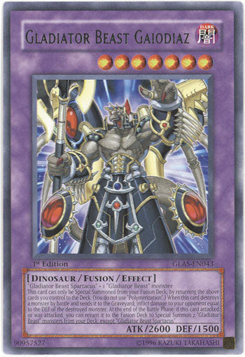 Gladiator Beast Gaiodiaz [GLAS-EN043] Rare Yu-Gi-Oh!