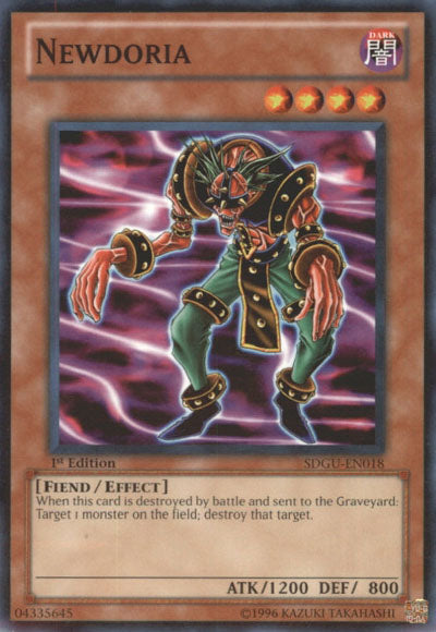 Newdoria [SDGU-EN018] Common Yu-Gi-Oh!
