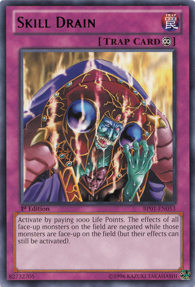 Skill Drain [BP01-EN053] Rare Yu-Gi-Oh!