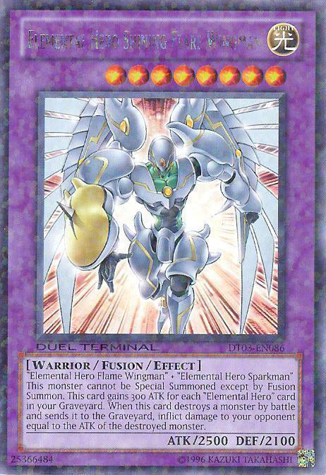 Elemental Hero Shining Flare Wingman [DT03-EN086] Rare Yu-Gi-Oh!