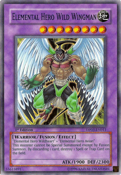 Elemental Hero Wild Wingman [DP03-EN011] Common Yu-Gi-Oh!