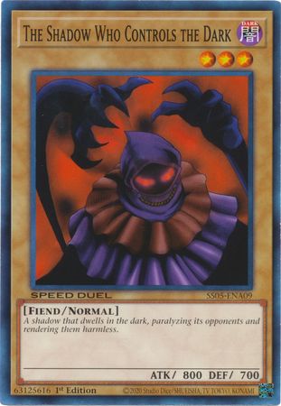 The Shadow Who Controls the Dark [SS05-ENA09] Common Yu-Gi-Oh!