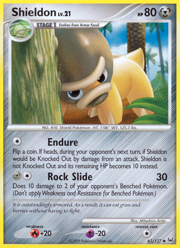 Shieldon (62/127) [Platinum: Base Set] Pokémon