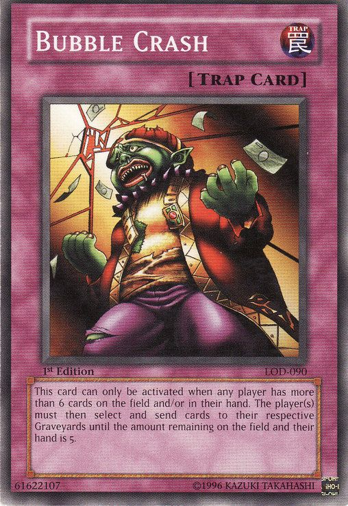 Bubble Crash [LOD-090] Common Yu-Gi-Oh!
