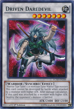 Driven Daredevil [LC5D-EN248] Rare Yu-Gi-Oh!