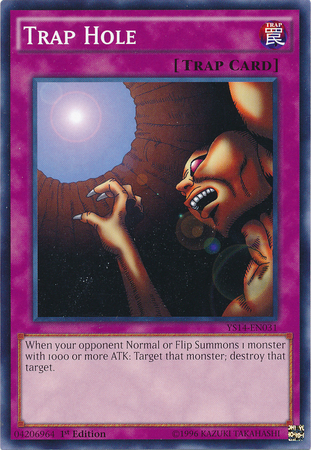 Trap Hole [YS14-EN031] Common Yu-Gi-Oh!