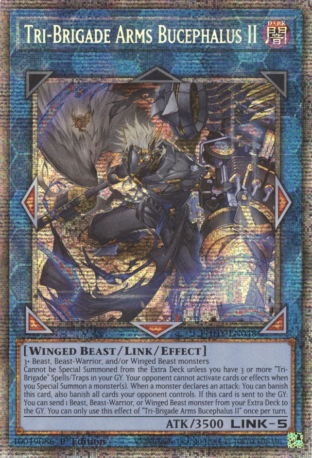 Tri-Brigade Arms Bucephalus II [PHHY-EN048] Starlight Rare Yu-Gi-Oh!