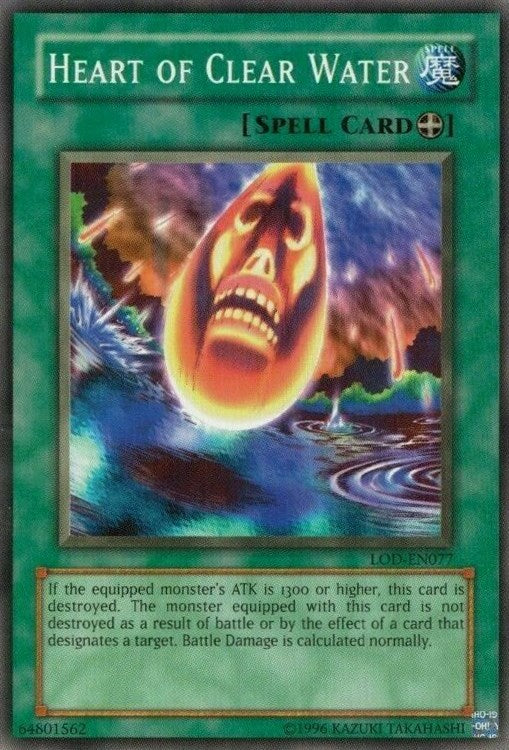 Heart of Clear Water [LOD-EN077] Common Yu-Gi-Oh!