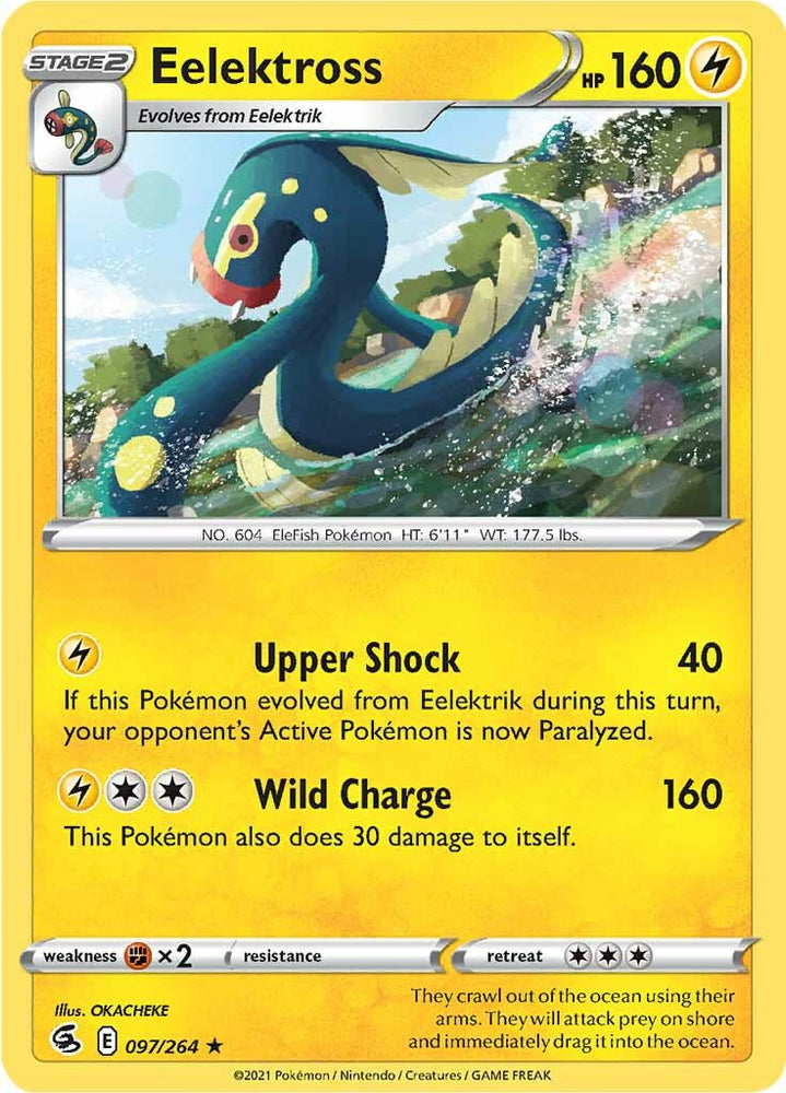 Eelektross (097/264) [Sword & Shield: Fusion Strike] Pokémon