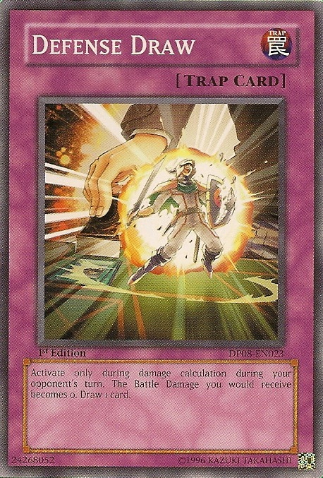 Defense Draw [DP08-EN023] Common Yu-Gi-Oh!