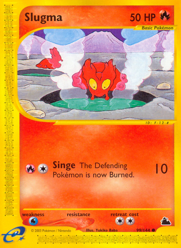 Slugma (99/144) [Skyridge] Pokémon