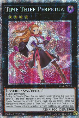 Time Thief Perpetua [IGAS-EN094] Starlight Rare Yu-Gi-Oh!