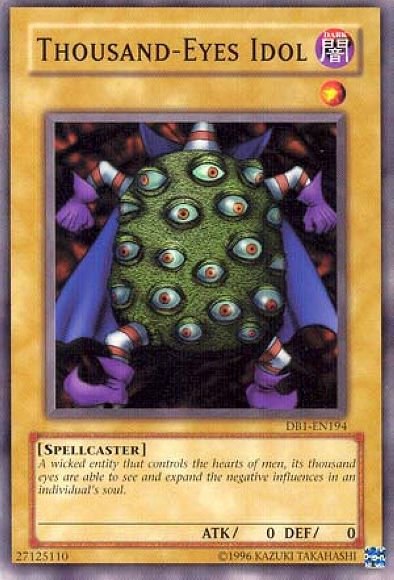 Thousand-Eyes Idol [DB1-EN194] Common Yu-Gi-Oh!