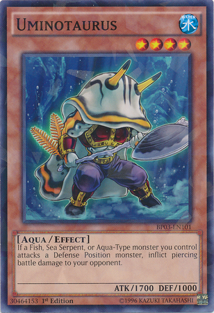 Uminotaurus [BP03-EN101] Shatterfoil Rare Yu-Gi-Oh!