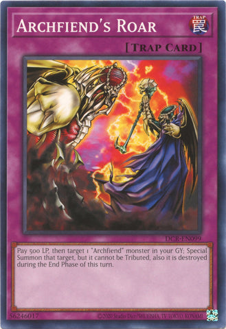 Archfiend's Roar (25th Anniversary) [DCR-EN099] Common Yu-Gi-Oh!