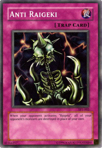 Anti Raigeki [TP3-002] Super Rare Yu-Gi-Oh!