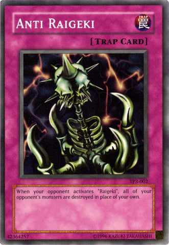 Anti Raigeki [TP3-002] Super Rare Yu-Gi-Oh!