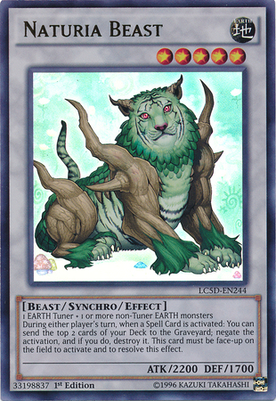 Naturia Beast [LC5D-EN244] Ultra Rare Yu-Gi-Oh!