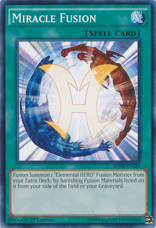 Miracle Fusion [SDHS-EN024] Common Yu-Gi-Oh!