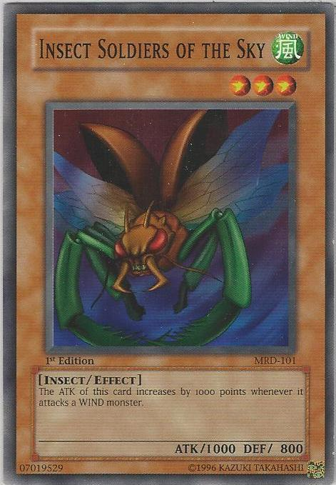 Insect Soldiers of the Sky [MRD-101] Common Yu-Gi-Oh!