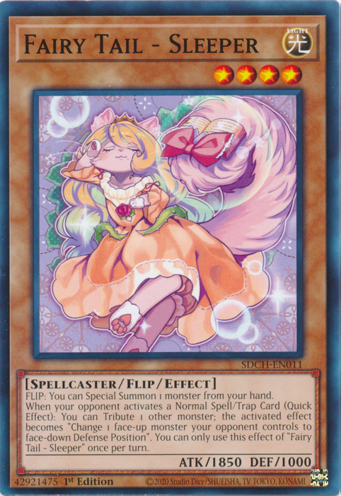 Fairy Tail - Sleeper [SDCH-EN011] Common Yu-Gi-Oh!