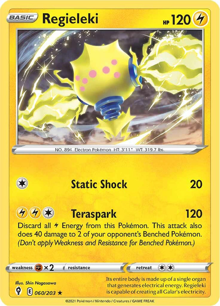 Regieleki (060/203) (Theme Deck Exclusive) [Sword & Shield: Evolving Skies] Pokémon