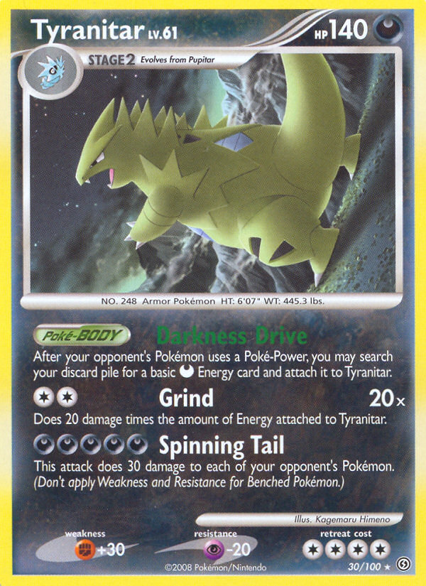 Tyranitar (30/100) [Diamond & Pearl: Stormfront] Pokémon