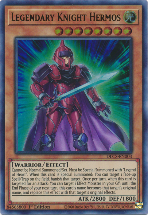 Legendary Knight Hermos [DLCS-EN003] Ultra Rare Yu-Gi-Oh!
