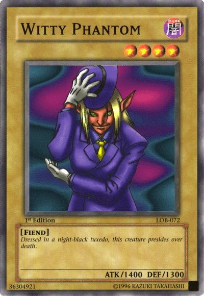 Witty Phantom [LOB-072] Common Yu-Gi-Oh!