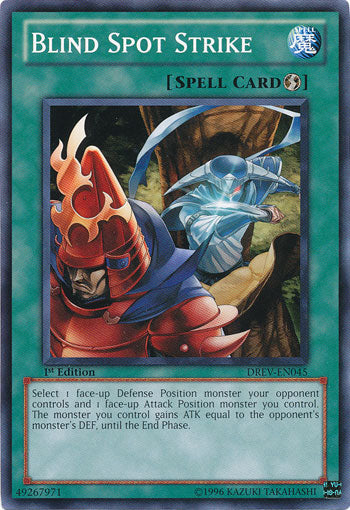 Blind Spot Strike [DREV-EN045] Common Yu-Gi-Oh!