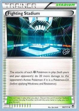 Fighting Stadium (90/111) (The Flying Hammer - Rowan Stavenow) [World Championships 2015] Pokémon
