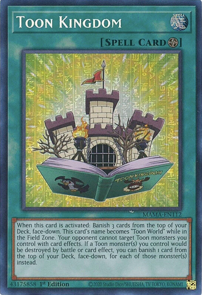 Toon Kingdom [MAMA-EN112] Ultra Pharaoh's Rare Yu-Gi-Oh!