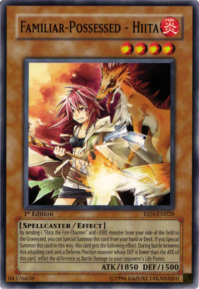Familiar-Possessed - Hiita [EEN-EN028] Common Yu-Gi-Oh!