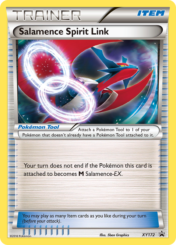 Salamence Spirit Link (XY172) [XY: Black Star Promos] Pokémon