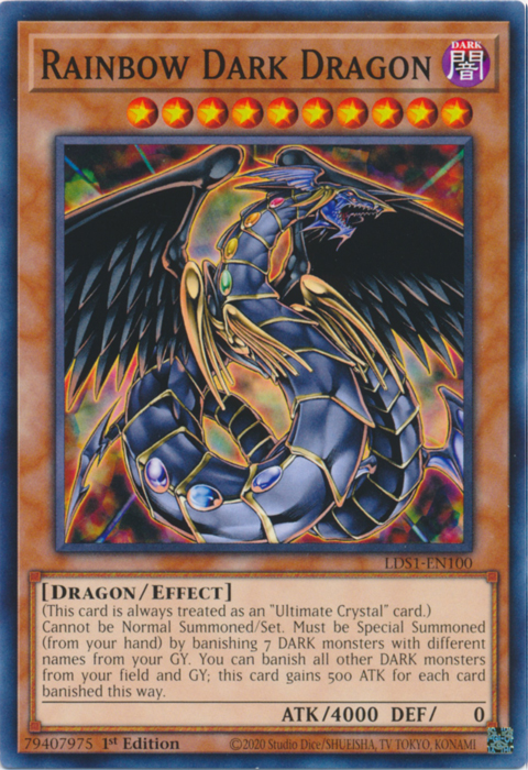 Rainbow Dark Dragon [LDS1-EN100] Common Yu-Gi-Oh!