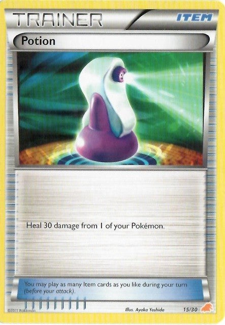 Potion (15/30) [Black & White: Trainer Kit - Excadrill] Pokémon