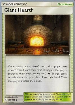 Giant Hearth (197/236) (Fire Box - Kaya Lichtleitner) [World Championships 2019] Pokémon