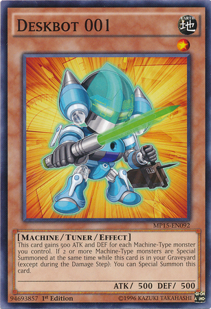 Deskbot 001 [MP15-EN092] Common Yu-Gi-Oh!