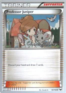 Professor Juniper (98/108) (Eeltwo - Chase Moloney) [World Championships 2012] Pokémon