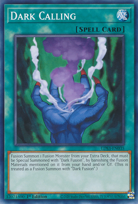Dark Calling [LDS3-EN035] Common Yu-Gi-Oh!