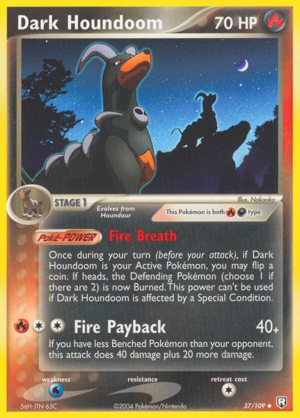 Dark Houndoom (37/109) [EX: Team Rocket Returns] Pokémon