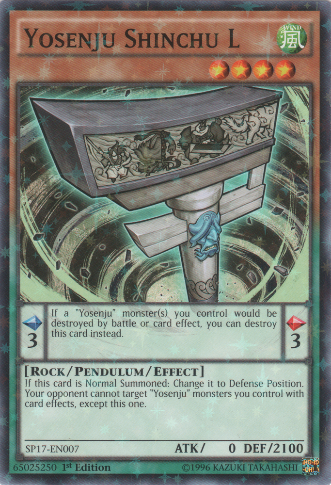 Yosenju Shinchu L [SP17-EN007] Starfoil Rare Yu-Gi-Oh!