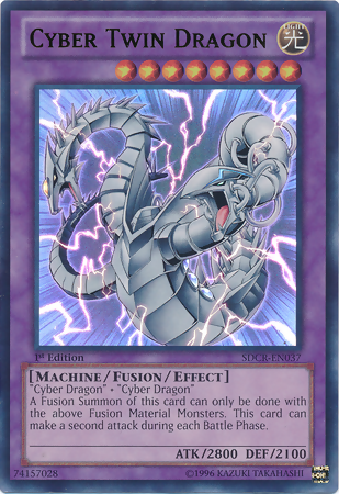 Cyber Twin Dragon [SDCR-EN037] Ultra Rare Yu-Gi-Oh!