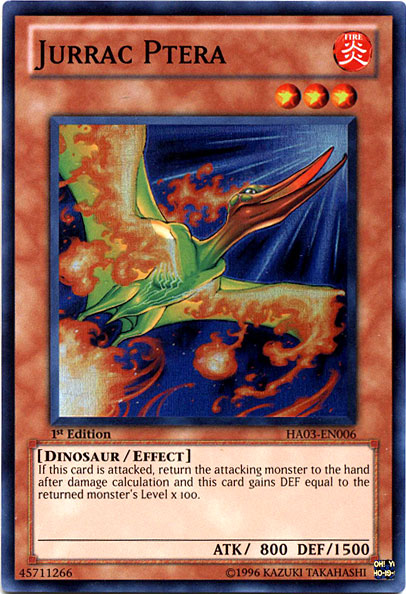 Jurrac Ptera [HA03-EN006] Super Rare Yu-Gi-Oh!