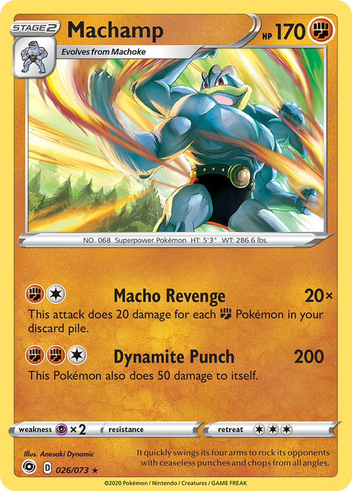 Machamp (026/073) [Sword & Shield: Champion's Path] Pokémon